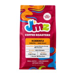 Koerintji Sumatra Dark Roast Coffee JMZ Brews Artisan Coffee USA